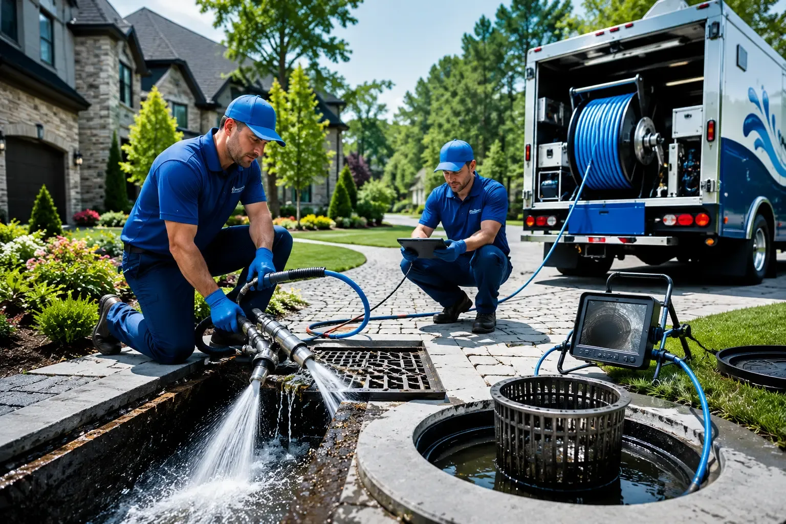 Local outdoor drain cleaning professionals in Poynette, WI